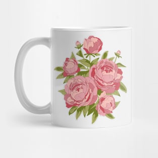 Peony Bouquet Mug